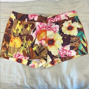 J. Crew Multicolor Floral Shorts